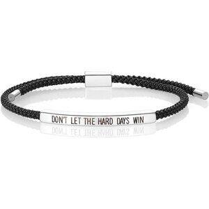 Inspirational Bracelet Womens Mens Adjustable Braided Wrap Stainless Steel Jewel